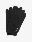 Essential Logo Knitted Gloves Accessories Gloves Finger Gloves Black Superdry