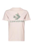 Star Chevron Infill Tee Sport Women Sport Clothing Sports Tops & T-shirts Sport T-Skjorte Pink Converse