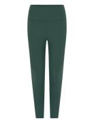 Rib High-Rise Legging, 7/8 Sport Women Sport Clothing Sport Tights Sport Training Tights Green Girlfriend Collective