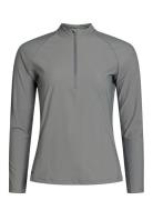 Verbier Half Zip Sport Women Sport Clothing Sport Fleeces & Midlayers Grey Rethinkit