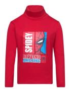 Tshirt Tops T-shirts Turtleneck Red Spider-man