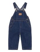 Organic Baby Overalls Bottoms Dungarees Blue Copenhagen Colors