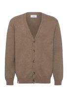 Esjan Cardigan Tops Knitwear Cardigans Brown Makia