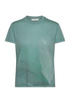 W Mer Core Ss Tee Plume Sport Women Sport Clothing Sports Tops & T-shirts Sport T-Skjorte Green Icebreaker