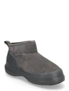 Moon Boot Luna Low Boot Suede Shoes Boots Winter Boots Grey Moon Boot