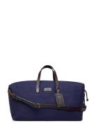 Leather-Trim Canvas Duffel Bags Weekend & Gym Bags Navy Polo Ralph Lauren