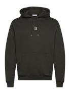 Mini Encore Hoodie 2.0 Tops Sweatshirts & Hoodies Hoodies Black Les Deux