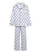 Sl-Sleepwear Pyjamassæt Blue Polo Ralph Lauren