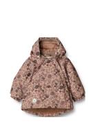 Jacket Sascha Tech Outerwear Jackets & Coats Anoraks Pink Wheat