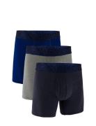 Ua Performance Cotton - Solid 6 In 3Pk Boxershorts Multi/patterned Under Armour