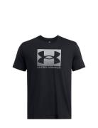 Ua M Boxed Sports Updated Ss Sport Men Men Sports Clothes Sport Tops Sport T-Skjorte Black Under Armour