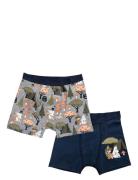 Svampar Boxershorts 2St Night & Underwear Underwear Underpants Navy MUMIN