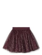 Solo Sun Dresses & Skirts Skirts Tulle Skirts Burgundy MarMar Copenhagen