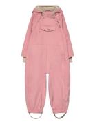 Matwisto Fleece Lined Spring Coverall. Grs Outerwear Coveralls Shell Coveralls Pink MINI A TURE