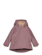 Matwally Fleece Lined Winter Jacket. Grs Outerwear Snow-ski Clothing Snow-ski Jacket Pink MINI A TURE