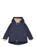 Matwally Fleece Lined Winter Jacket. Grs Outerwear Snow-ski Clothing Snow-ski Jacket Navy MINI A TURE