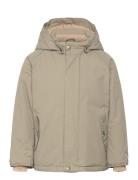 Matwally Fleece Lined Winter Jacket. Grs Outerwear Snow-ski Clothing Snow-ski Jacket Khaki Green MINI A TURE