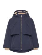 Matalgeana Fleece Lined Winter Jacket. Grs Outerwear Jackets & Coats Winter Jackets Navy MINI A TURE