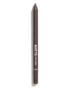 Gosh Matte Eye Liner Eyeliner Makeup Brown GOSH COPENHAGEN