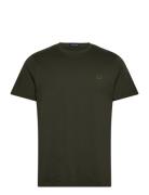 Crew Neck T-Shirt Tops T-Kortærmet Skjorte Green Fred Perry