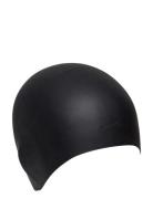 Nike Long Hair Silic Adult Cap Sport Sports Equipment Swimming Accessories Black NIKE SWIM