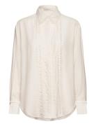 Cmmolo-Shirt Tops Shirts Long-sleeved White Copenhagen Muse