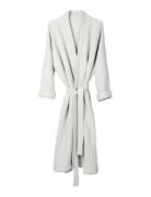 Big Waffle Bathrobe Morgenkåbe White The Organic Company