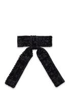 Merry Beaded Bow Accessories Hair Accessories Hair Claws Black Becksöndergaard