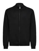 Cardigan Knitted Fullzip Tops Sweatshirts & Hoodies Sweatshirts Black Lindex