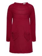 Hckarina - Dress Dresses & Skirts Dresses Casual Dresses Long-sleeved Casual Dresses Burgundy Hust & Claire