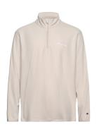 Half Zip Top Tops Sweatshirts & Hoodies Sweatshirts Cream Champion