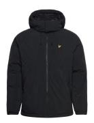 Padded Puffer Jacket Foret Jakke Black Lyle & Scott