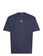 Hoops On Court T-Shirt Sport Men Sports Clothes Sport Tops Sport T-Skjorte Navy New Balance