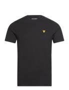 Tape T-Shirt Sport Men Men Sports Clothes Sport Tops Sport T-Skjorte Black Lyle & Scott Sport