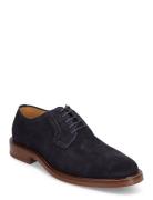 St Akron Low Lace Shoe Shoes Business Laced Shoes Blue GANT