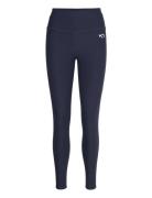 Nina High Waist Tights Sport Women Sport Clothing Sport Tights Sport Training Tights Navy Kari Traa