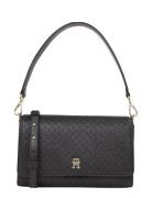 Th Eternity Shoulder Bag Mono Bags Small Shoulder Bags-crossbody Bags Black Tommy Hilfiger