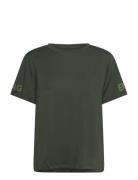 Borg T-Shirt Sport T-shirts & Tops Short-sleeved Khaki Green Björn Borg