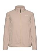 Wmns Alpine Full Zip Sweatshirt Tops Sweatshirts & Hoodies Sweatshirts Beige OAKLEY