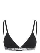 Triangle Bra Lingerie Bras & Tops Soft Bras Bralette Black Juicy Couture