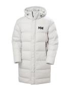 Active Long Winter Parka Sport Jackets Padded Jackets White Helly Hansen