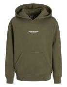 Jorvesterbro Sweat Hood Noos Mni Tops Sweatshirts & Hoodies Hoodies Green Jack & J S