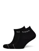 2P Sh Signature Cc W Lingerie Socks Footies-ankle Socks Black BOSS