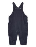 Long Corduroy Dungarees Bottoms Dungarees Navy Mango