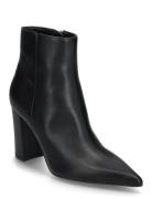 Pointed Heel Ankle Boot Shoes Boots Ankle Boots Ankle Boots With Heel Black Mango