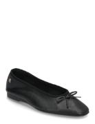 Soft Leather Ballerina Bow Ballerinasko Ballerinaer Black Tommy Hilfiger