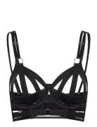 Athena Balcony C&S Lingerie Bras & Tops Balc Tte Bras Black Hunkemöller