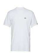 Left Chest Logo Tee Sport Men Sports Clothes Sport Tops Sport T-Skjorte White VANS