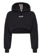 Adidas X Moonboot Cropped Hoodie Sport Women Sport Clothing Sport Sweatshirts & Hoodies Sport Hoodies Black Adidas Sportswear