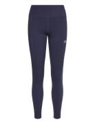 Signature Tights Sport Women Sport Clothing Sport Tights Sport Training Tights Navy 7 Days Active